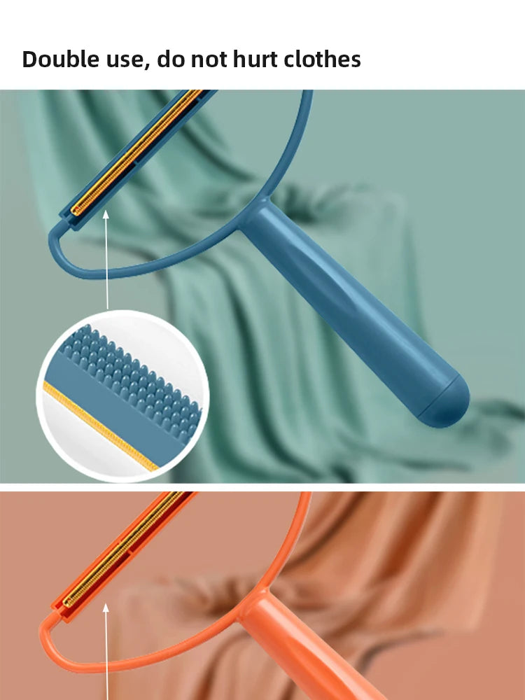Brosse Anti-Poils Portative pour Vêtements et Meubles