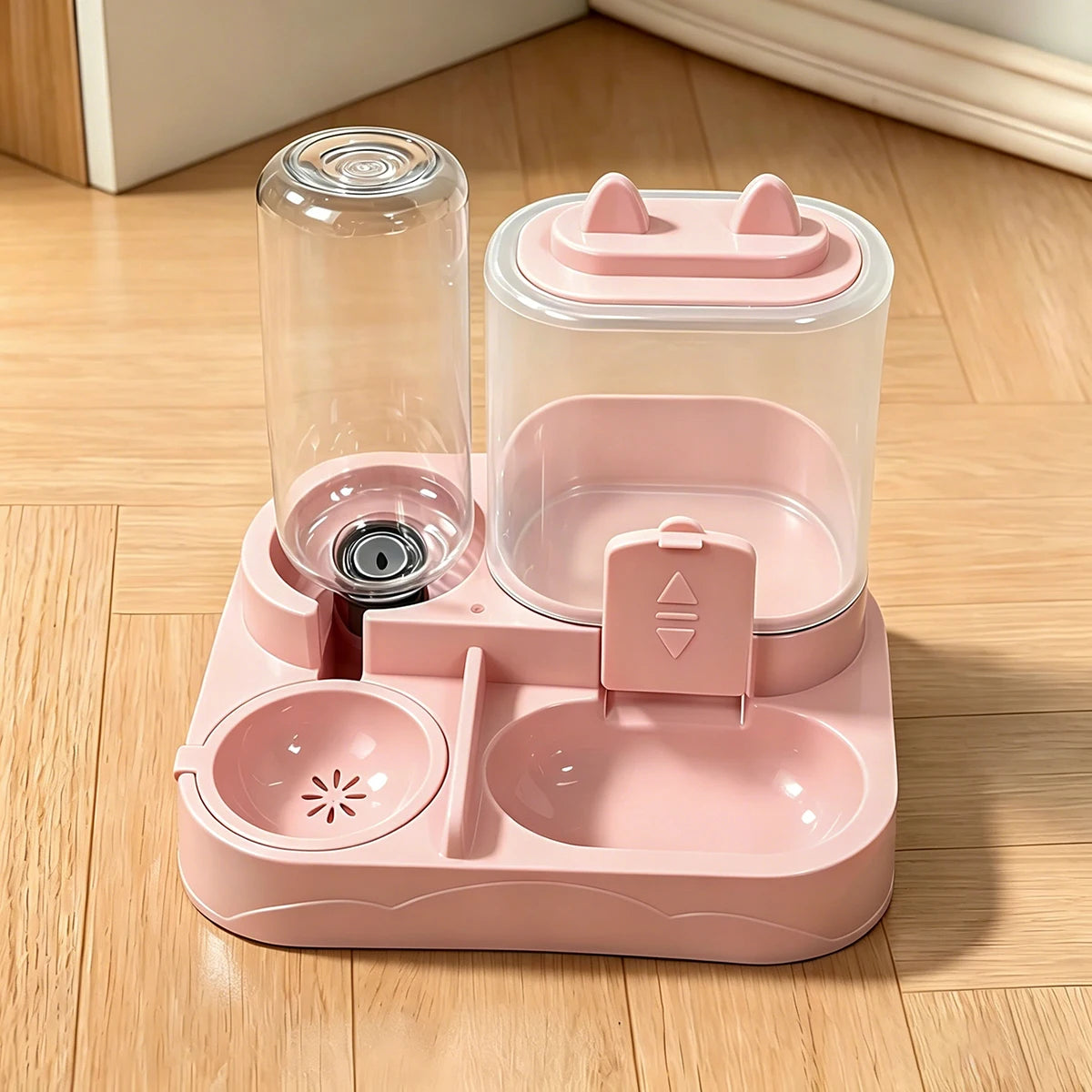 Distributeur 2-en-1 pour animaux — Nourriture & Eau