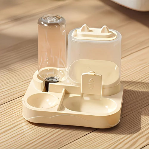 Distributeur 2-en-1 pour animaux — Nourriture & Eau