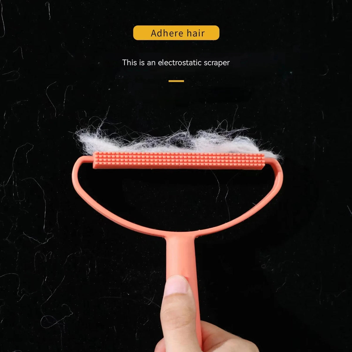 Brosse Anti-Poils Portative pour Vêtements et Meubles