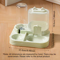 Distributeur 2-en-1 pour animaux — Nourriture & Eau