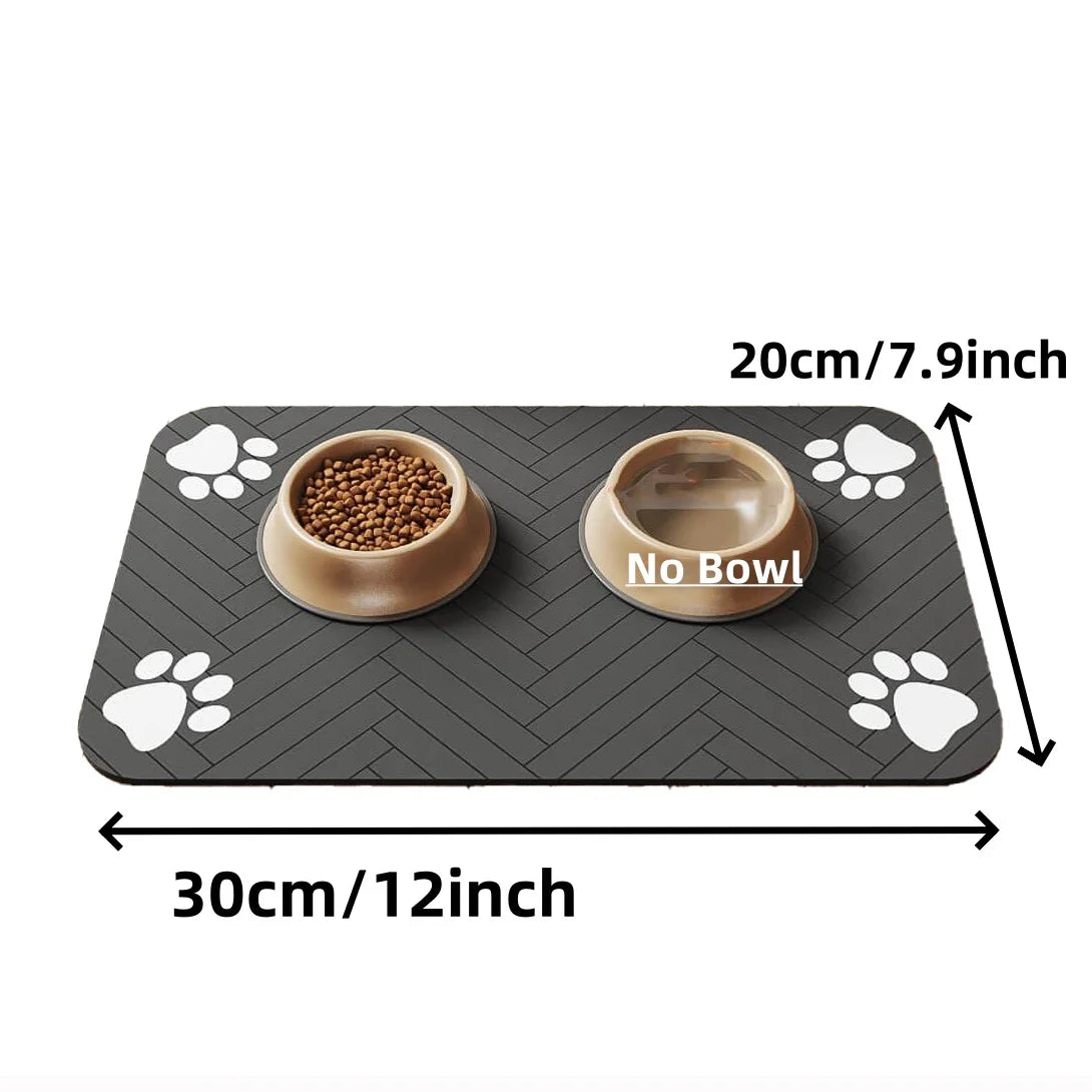 Tapis anti-dégât absorbant pour gamelle