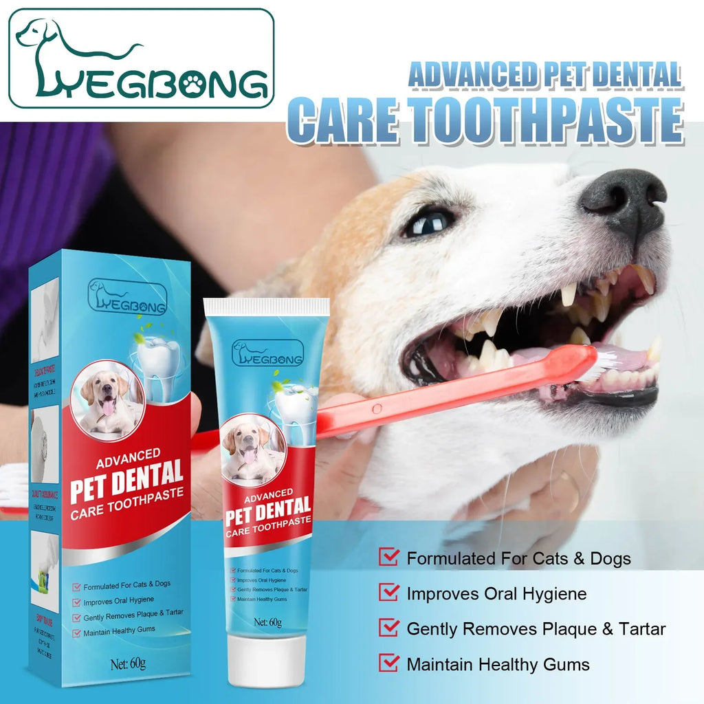 Dentifrice pour Chien et Chat — Haleine Fraîche