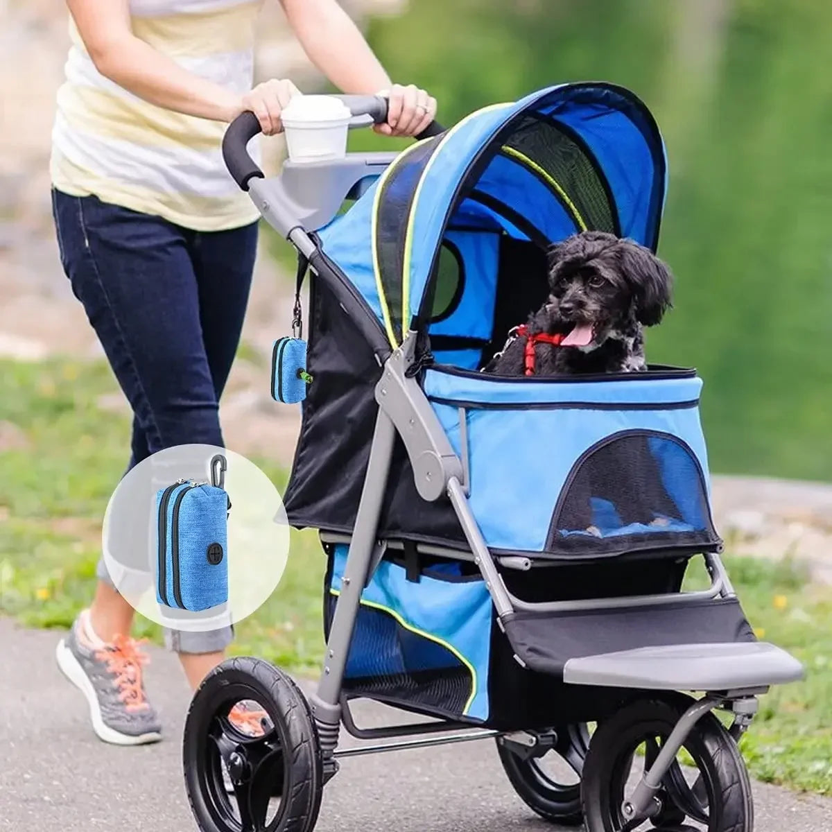 Le Compagnon de Promenade — Porte-Sacs pour Chien